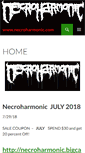 Mobile Screenshot of necroharmonic.com